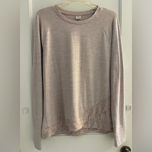 Copper Fit Long Sleeve Crew Neck Shirt-Heather Purple XLarge - Picture 1 of 4